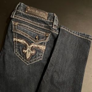 Rock Revival Dark Wash Jeans~Size 30~Skinny~Kailyn